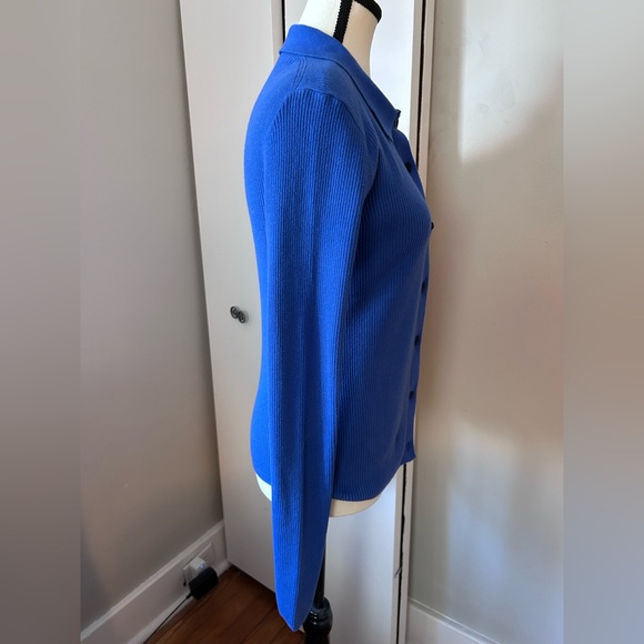 GAP Women's Royal Blue Cardigan Size Small & Tall - Picture 3 of 16